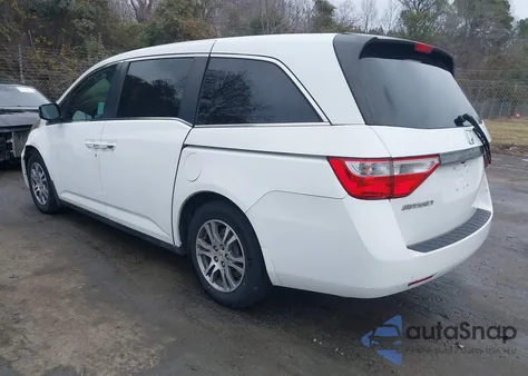2012 Honda Odyssey Ex-L z USA, uszkodzony, nr VIN 5FNRL5H6XCB122391